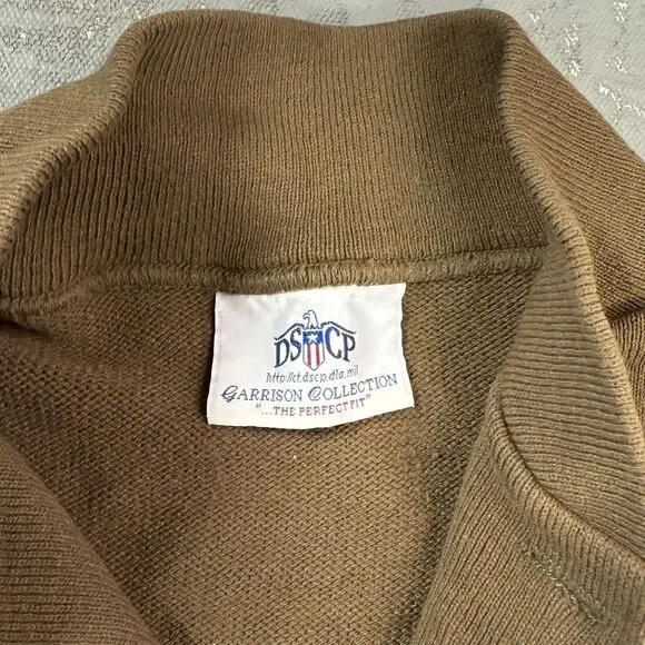 Vintage 1999 US Military Acrylic Knit Garrison Sweater Men's XL - Picture 3 of 4